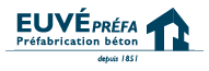 Logo EUVÉ Préfa - Préfabrication béton